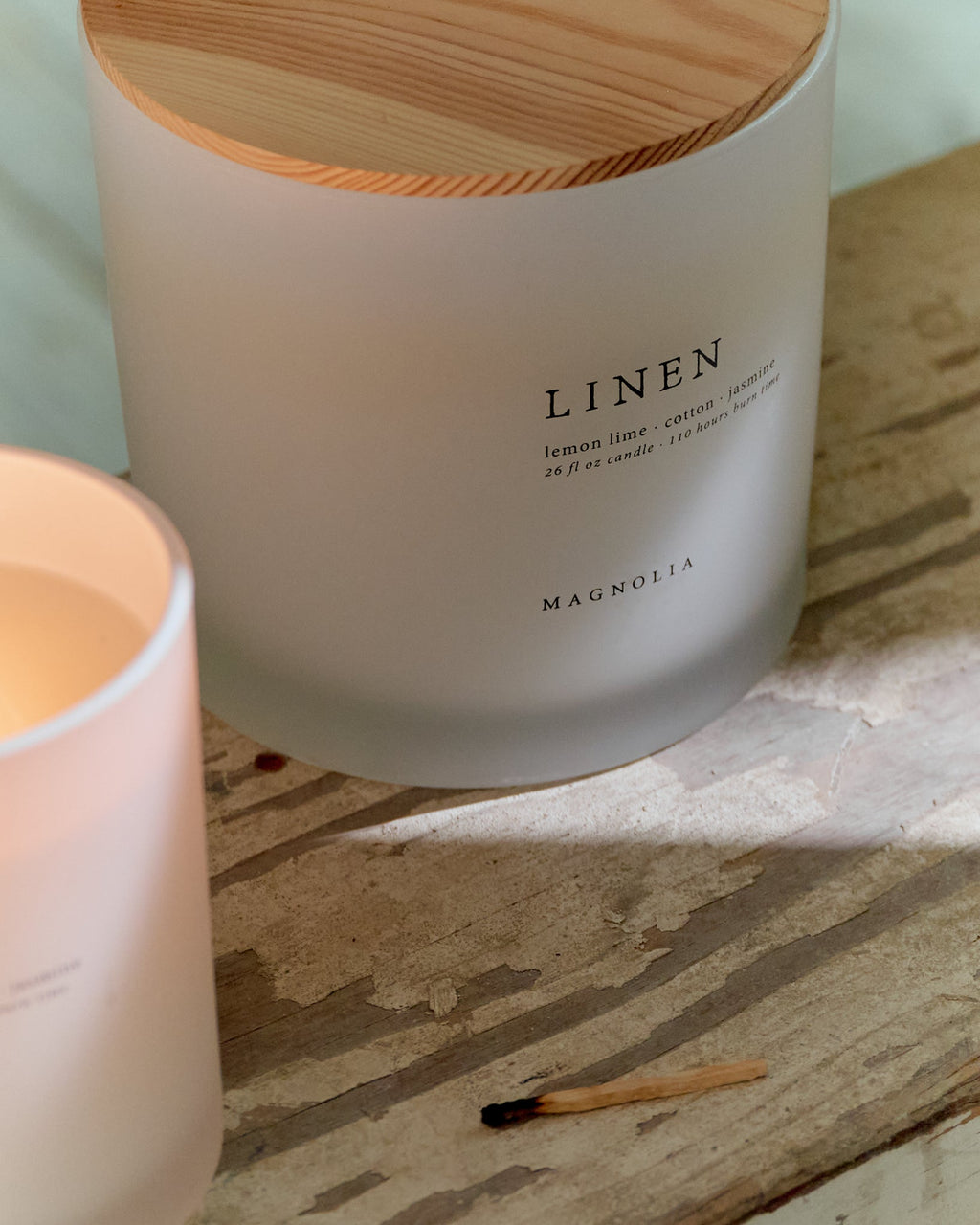 Decorative Candle, Linen for Entryways, Mantels and Everyday Home Ambience, 2 Size Options image 6