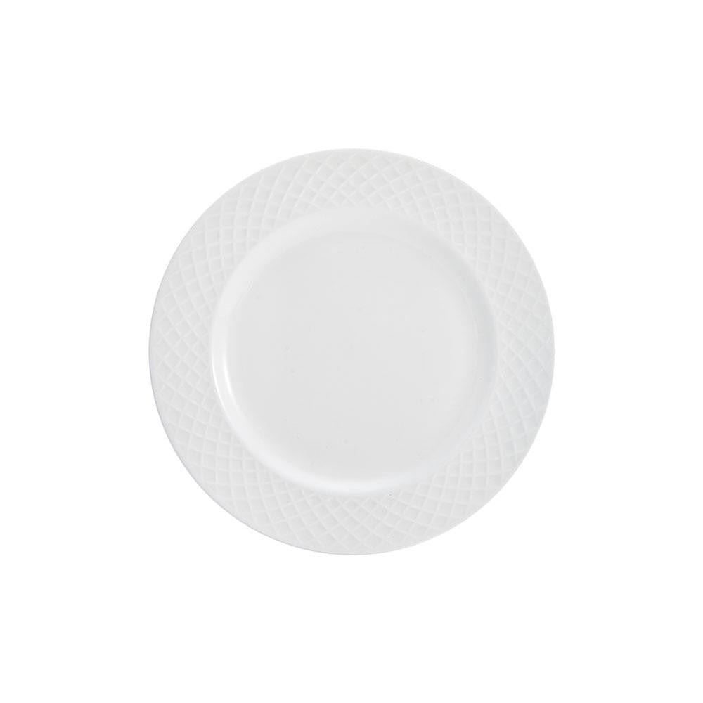 Dinnerware Set, Trellis White 36 Piece Service for 6, Dishwasher-Safe Care for Breakfast, Lunch, Dinner and Everyday Table Settings image 6