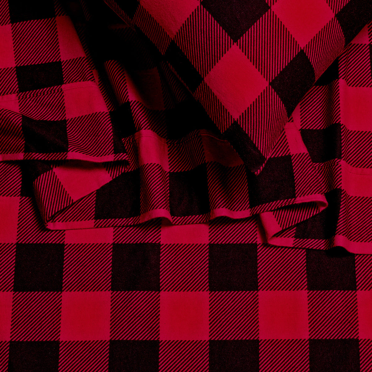 Bed Sheet Set, Cotton Flannel Prints for Master Bedrooms, Guest Beds and Daily Use, 7 Sizes and 30 Colors image 6