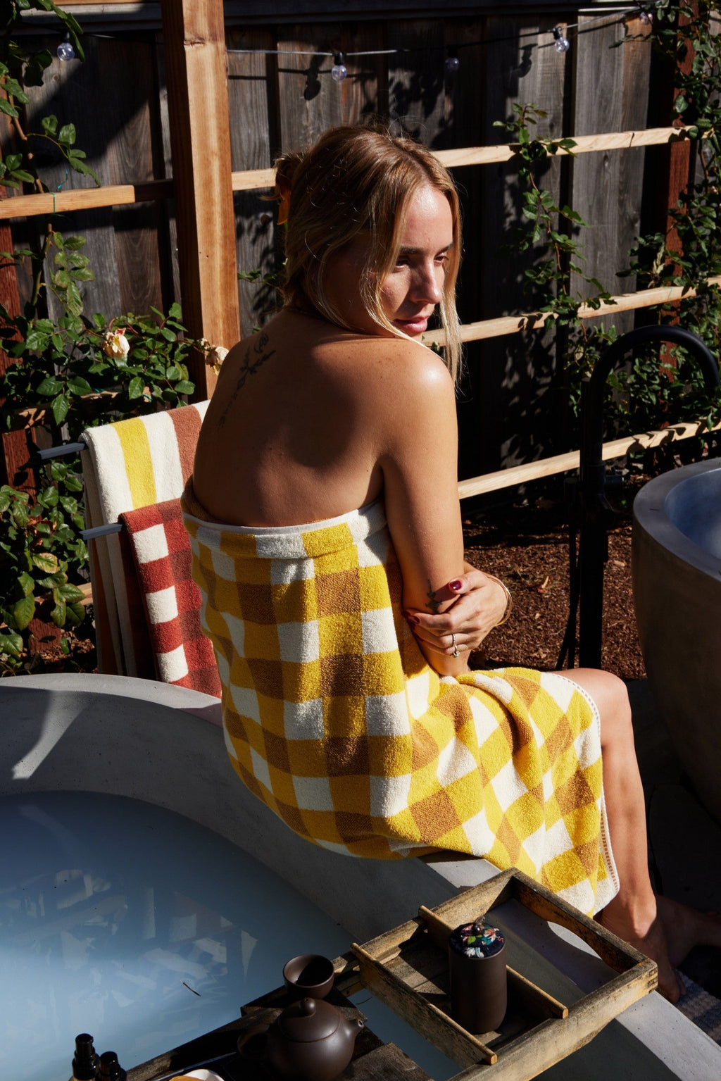 Bath Linen, Tam Sheet Canyon, Organic Cotton Shell for Daily Bathroom Routines and Guest Baths image 6