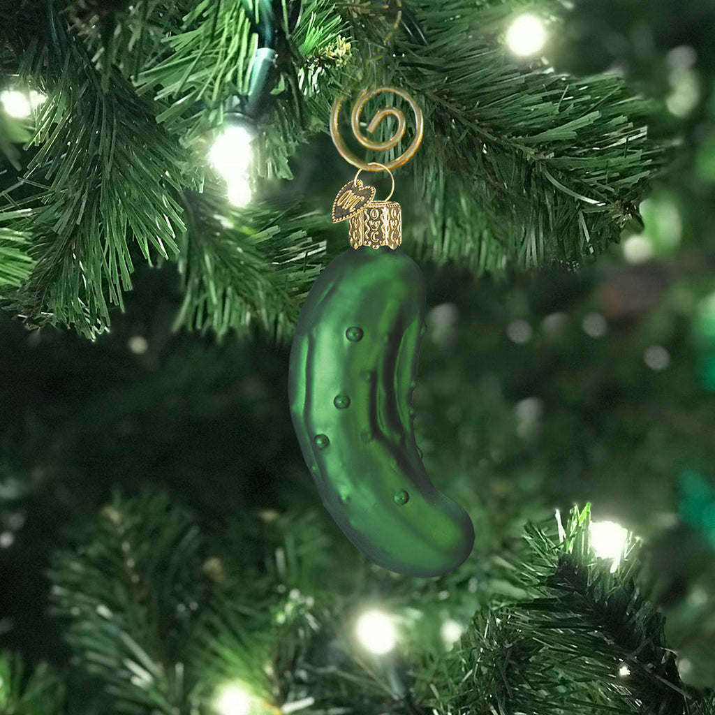 Seasonal Home Decor, Pickle Ornament for Holiday Displays, Shelves and Festive Rooms, Designed for Mantels, Tables and Seasonal Decorating image 6