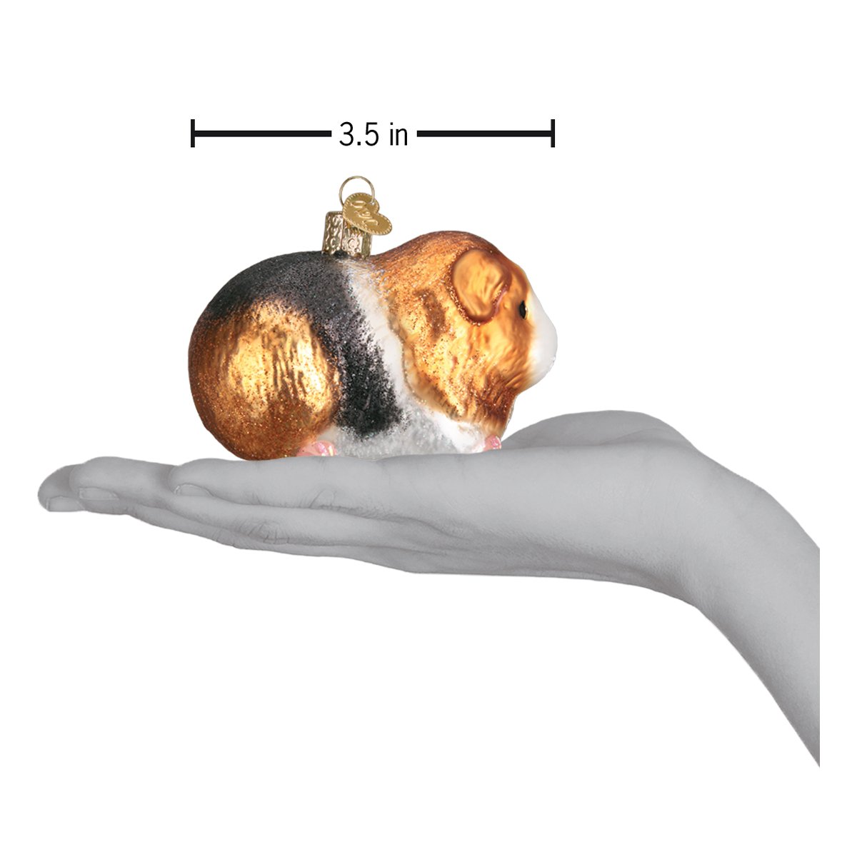 Seasonal Home Decor, Guinea Pig Ornament for Holiday Displays, Shelves and Festive Rooms, Designed for Everyday Home Use image 6