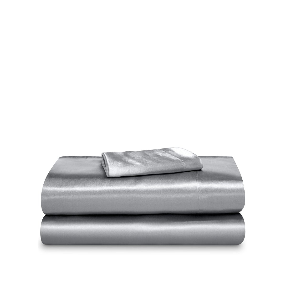 Bed Sheet Set, Satin for Everyday Bedroom Comfort and Guest Rooms, 7 Sizes and 6 Colors, Designed for Everyday Home Use image 6