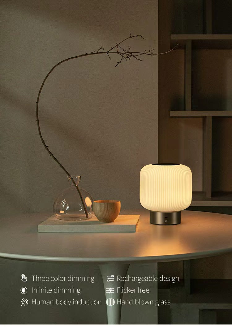 Portable Table Lamp, Sol for Bedrooms, Living Rooms and Reading Corners, Designed for Desks, Side Tables and Warm Room Lighting image 6