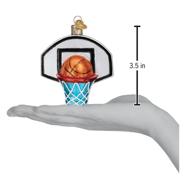 Decorative Ornament, Basketball Hoop for Seasonal Home Decorating, Holiday Displays and Decorative Accents image 6