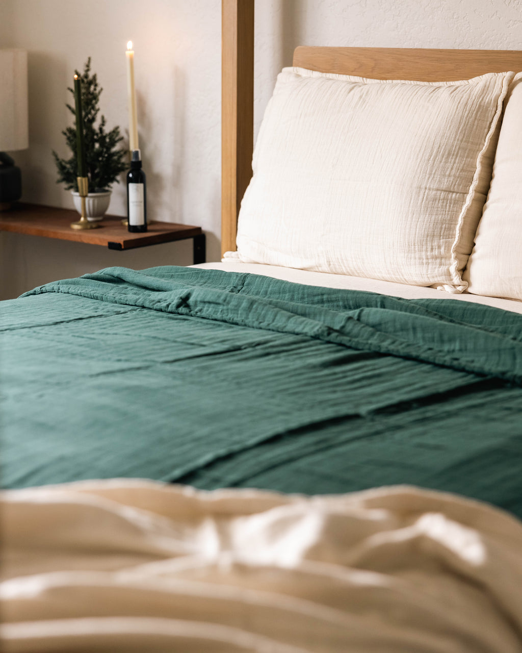 Cozy Throw Blanket, Extra Warm 10 Layer for Sofas, Beds and Relaxing at Home, 4 Sizes and 9 Colors image 6