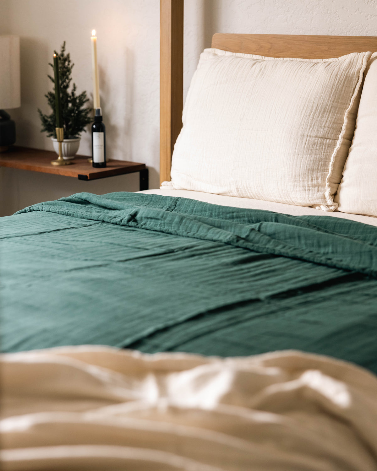 Cozy Throw Blanket, Extra Warm 10 Layer for Sofas, Beds and Relaxing at Home, 4 Sizes and 9 Colors image 6