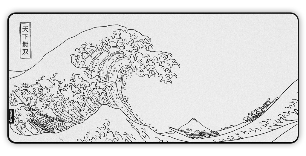 Desk Mat, Great Wave for Workspaces, Desks and Everyday Productivity, Designed for Home Offices, Gaming and Daily Computer Work image 6