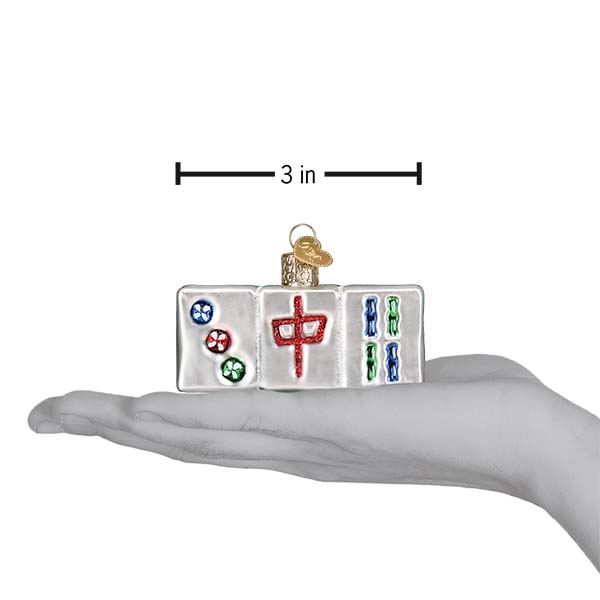 Seasonal Home Decor, Mahjong Ornament for Mantels, Tables and Seasonal Decorating, Designed for Holiday Displays, Shelves and Festive Rooms image 6