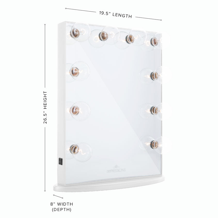 Vanity Mirror, Hollywood s, Dimmable Lighting for Vanity Stations, Dressing Tables and Everyday Makeup, 5 Color Options image 6