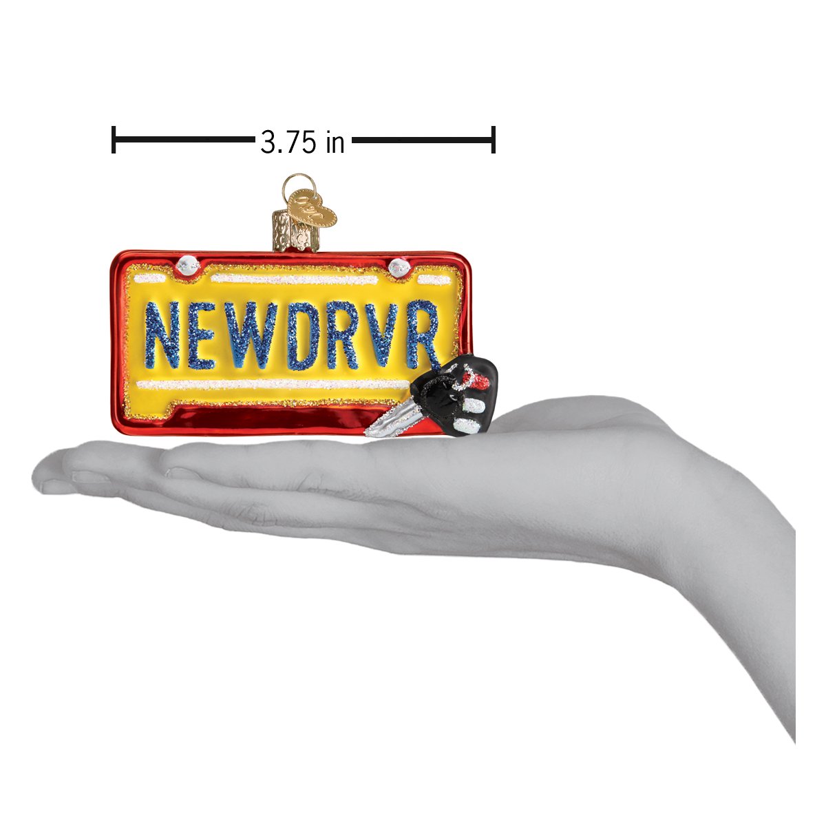 Seasonal Home Decor, New Driver Ornament for Holiday Displays, Shelves and Festive Rooms, Designed for Everyday Home Use image 6