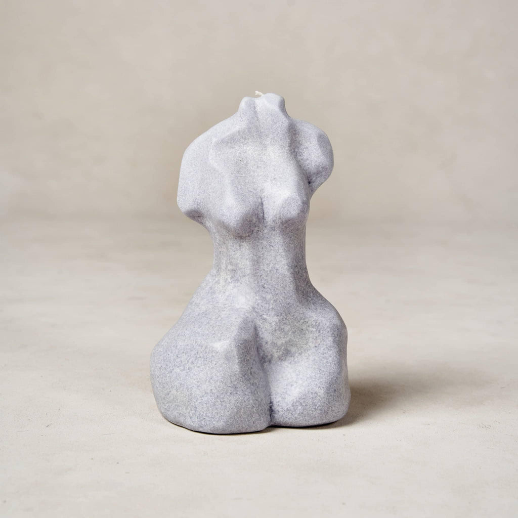 Decorative Candle, Delphina Sculpture for Living Rooms, Bedrooms and Relaxing Evenings, 5 Color Options image 6