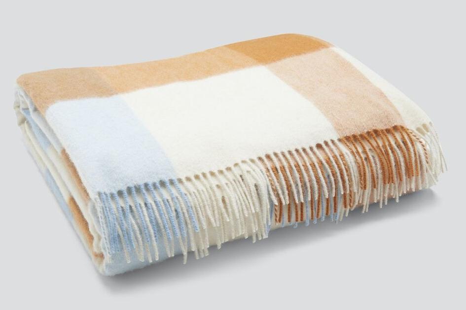 Cozy Throw Blanket, Bold Plaid for Sofas, Beds and Relaxing at Home, 3 Color Options, Designed for Everyday Home Use image 6