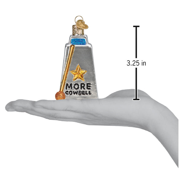 Seasonal Home Decor, Cowbell Ornament for Holiday Displays, Shelves and Festive Rooms, Designed for Mantels, Tables and Seasonal Decorating image 6