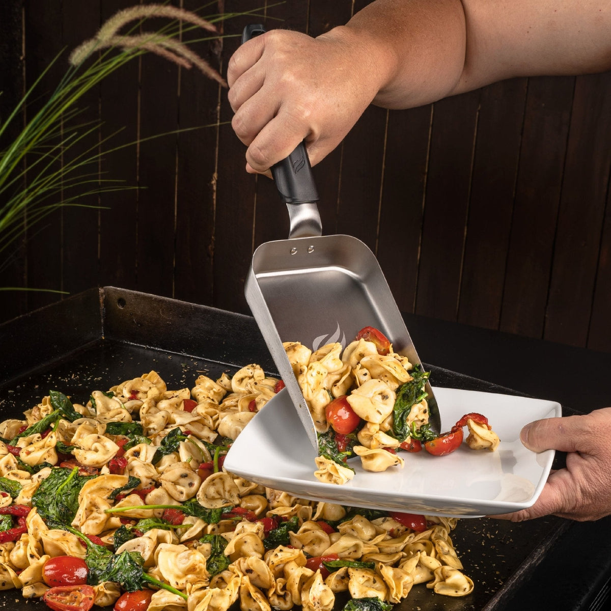 Square Griddle Pan, Small Scoop for Pancakes, Sandwiches and Everyday Home Cooking, Designed for Everyday Home Use image 6