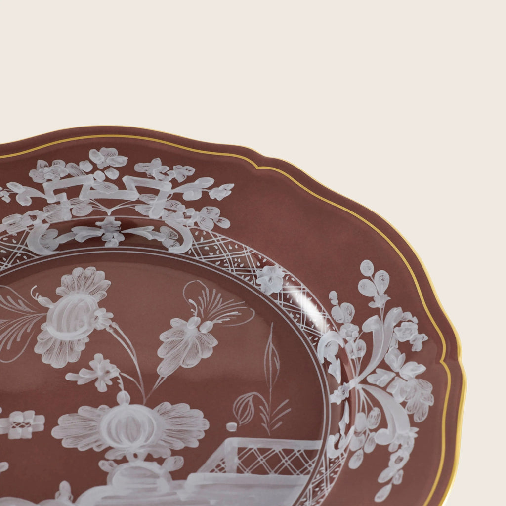 Dinner Plate, Oriente Flat for Main Courses, Entertaining and Daily Tableware, 12 Color Options image 6