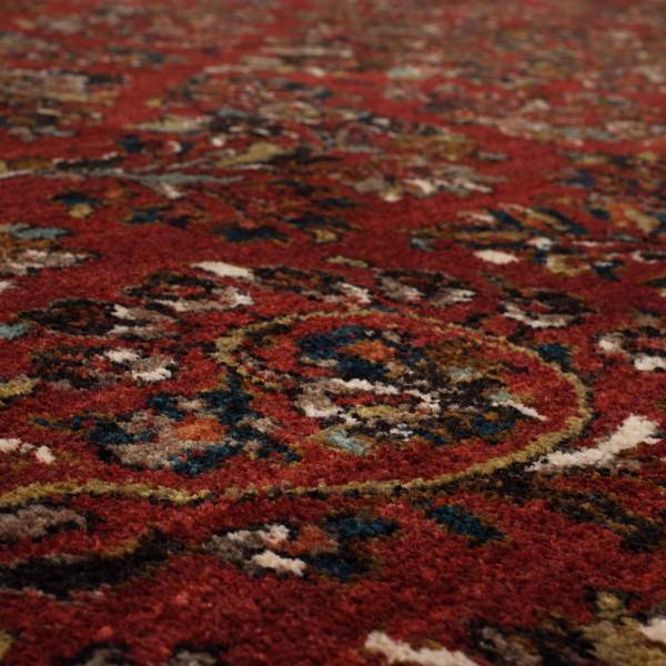 Area Rug, Spice Market Berdan Garnet for Hallways, Dining Spaces and Home Decor, 3 Size Options image 6