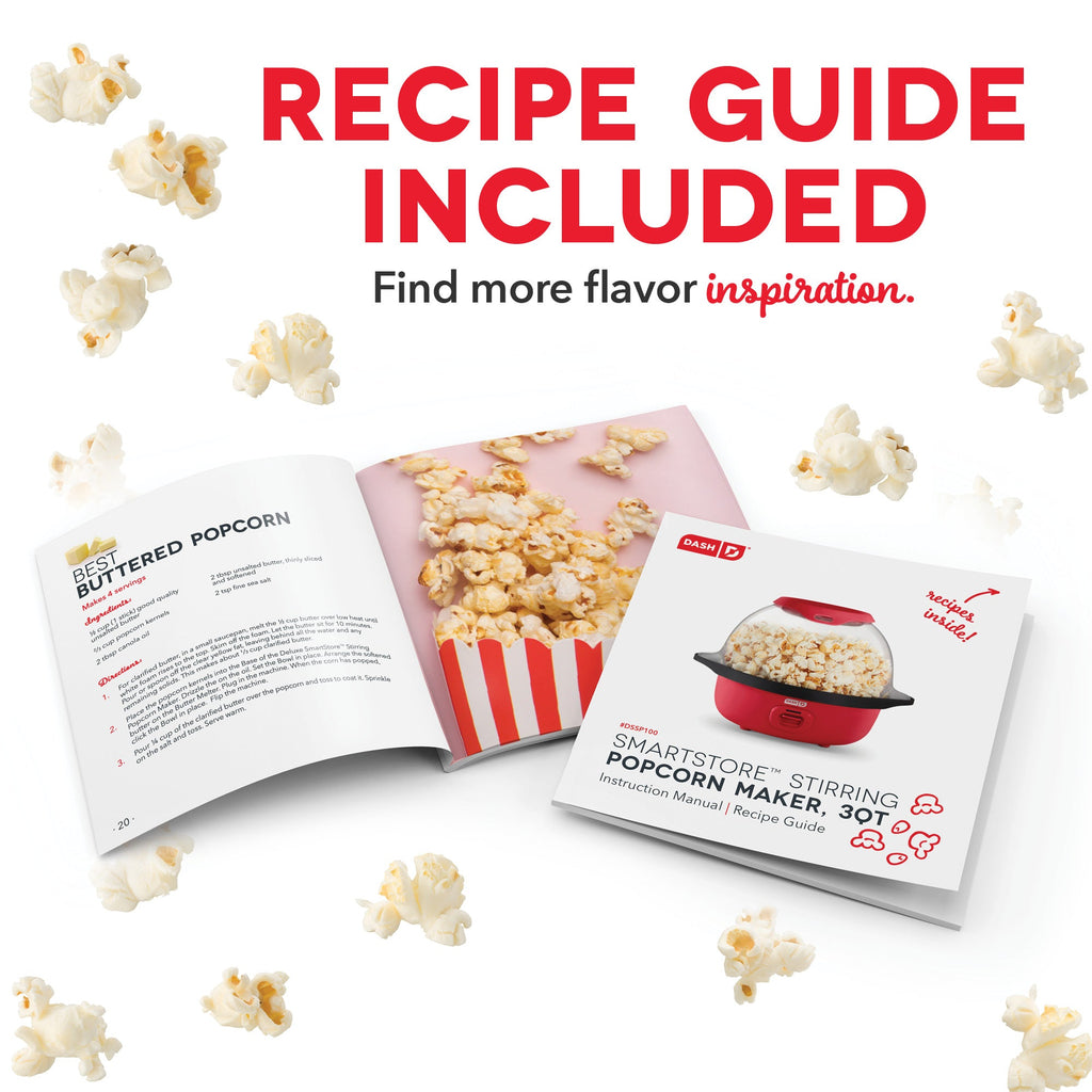 Stovetop Popcorn Popper, SmartStore Stirring Maker, 3Qt for Homemade Popcorn, Movie Nights and Everyday Snacking, 2 Color Options image 6