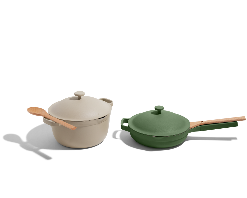 Kitchen Cookware, Duo for Stovetop Cooking and Daily Meal Prep, 8 Color Options, Designed for Everyday Meals and Home Cooking image 6