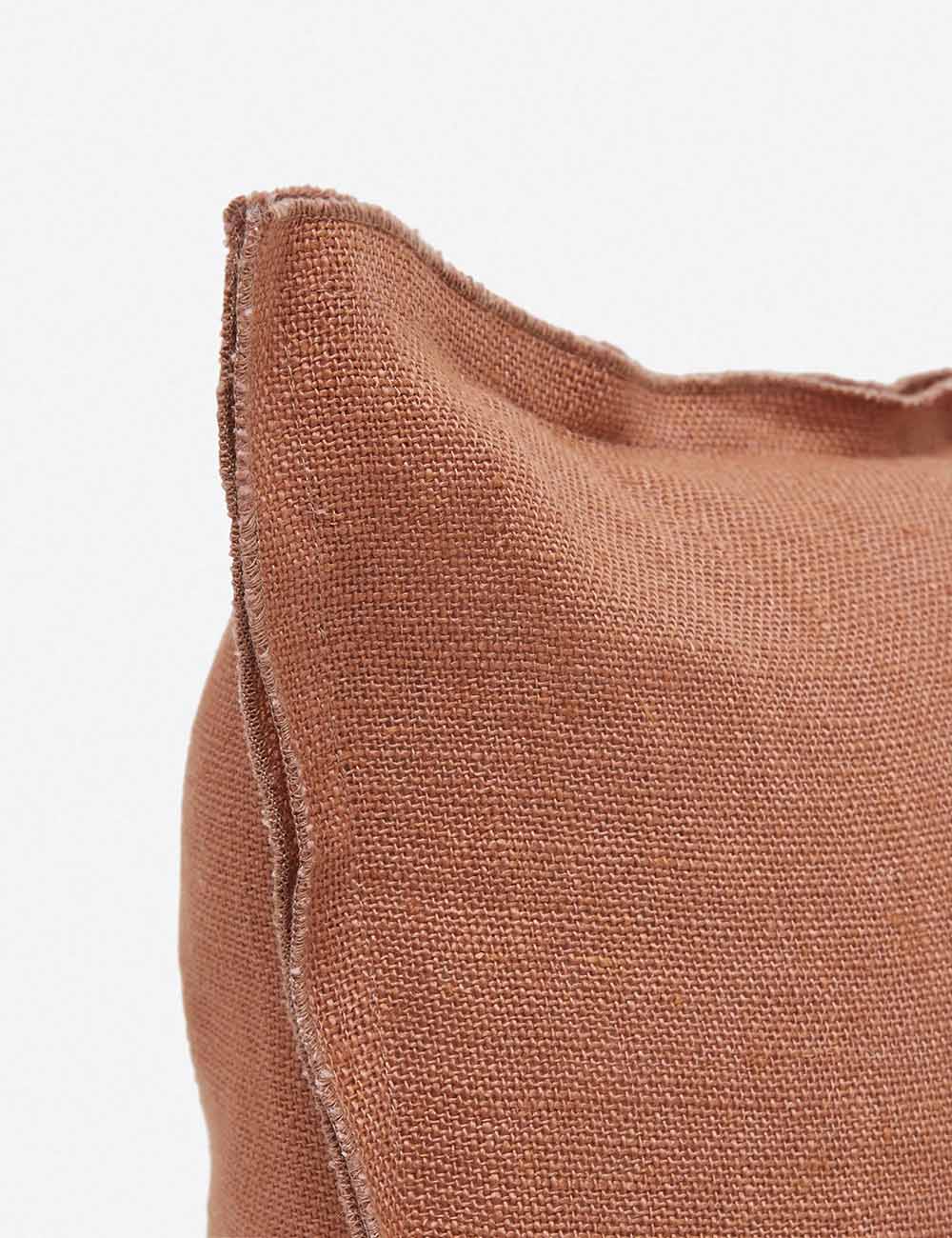 Bed Pillow, Arlo Linen for Everyday Sleep and Guest Room Bedding, 10 Color Options, Designed for Sleeping, Reading and Bedroom Comfort image 6