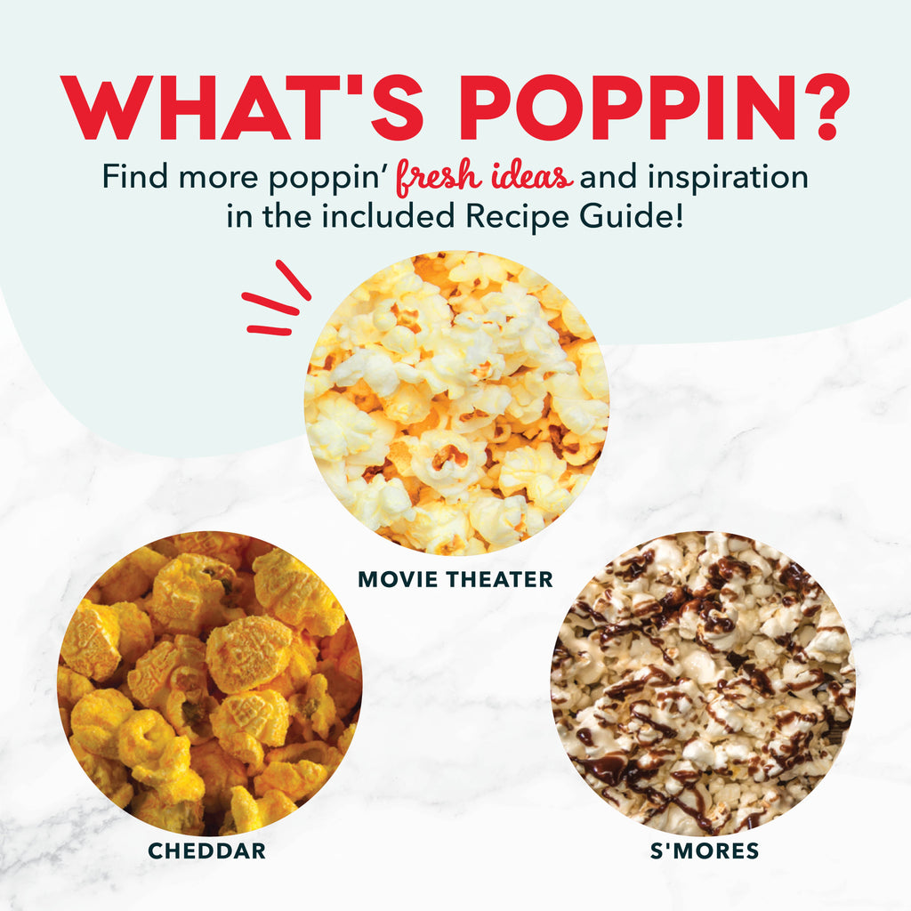 Stovetop Popcorn Popper, Fresh Pop Maker, Non-Slip Design for Stovetop Popping, Family Treats and Home Kitchens, 6 Color Options image 6