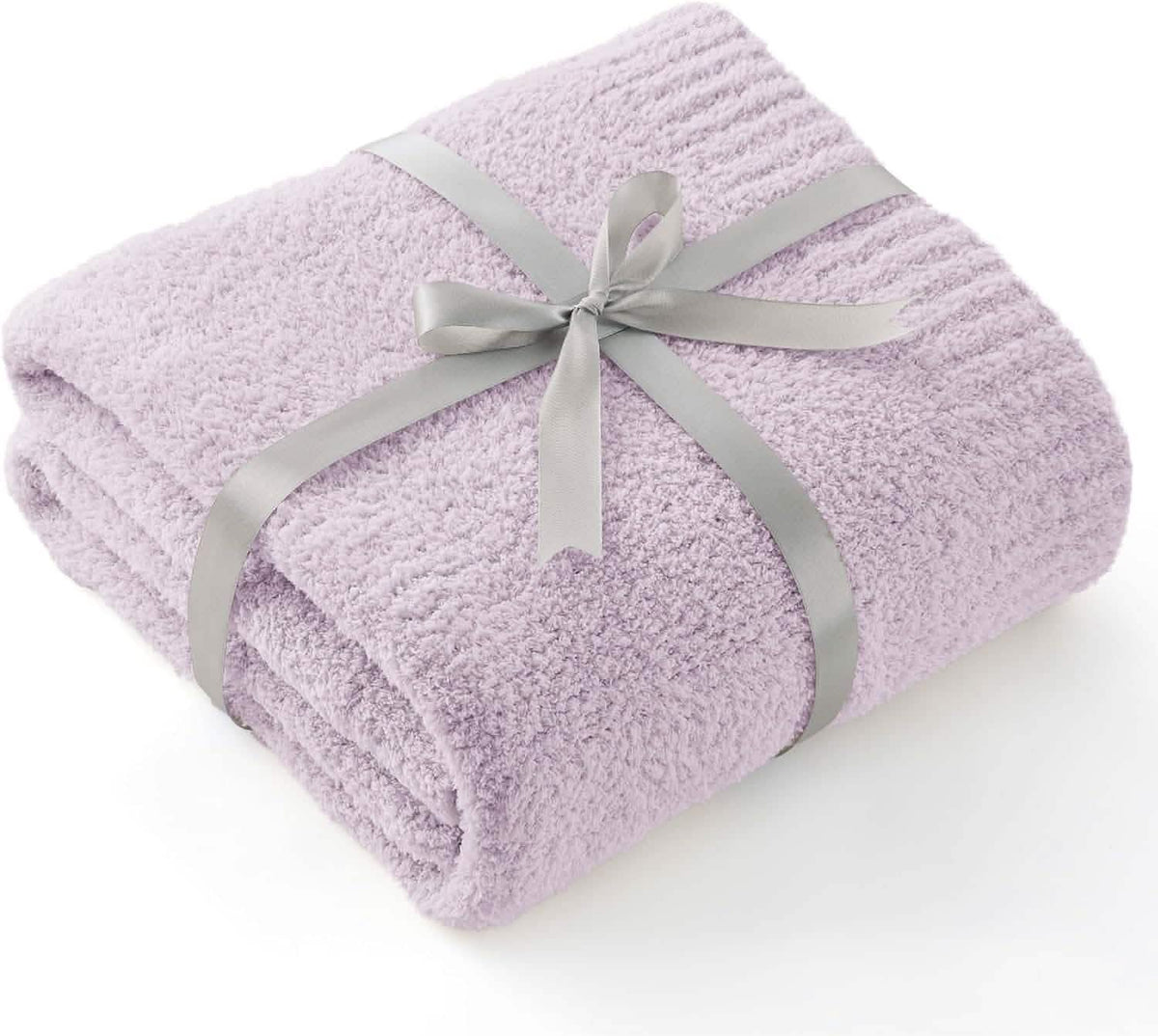Cozy Throw Blanket, Feather Yarn, Lightweight Design, Machine-Washable Care for Sofas, Beds and Relaxing at Home, 2 Sizes and 12 Colors image 6