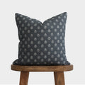 Decorative Pillow Cover, Clay Vintage in Blue 18" 22" 24", Lightweight Design for Bedroom Styling and Living Room Decor, 4 Size Options image 6