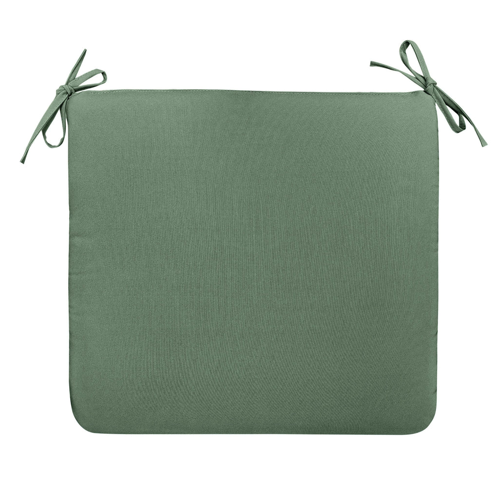 Decorative Throw Pillow, Classic Chair Cushion with Ties for Bedroom Styling and Living Room Decor, 5 Sizes and 17 Colors image 6