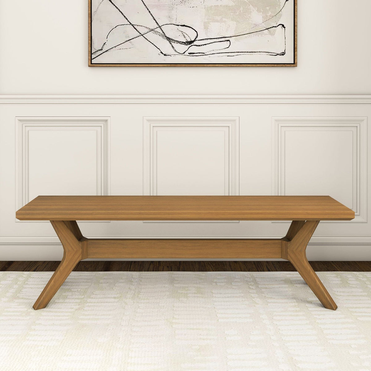 Dining Bench, Verso 60" for Dining Tables, Family Meals and Kitchen Seating, 2 Sizes and 5 Colors image 6