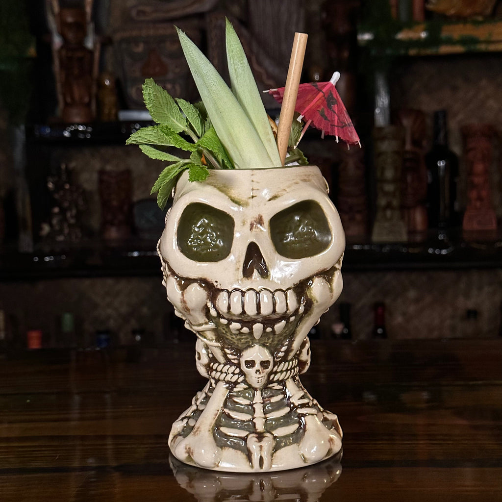 Coffee Mug, Jeff Granito's Calix Mortis II ceramic Tiki for Kitchen Tables, Workspaces and Daily Hydration, 3 Type Options image 6