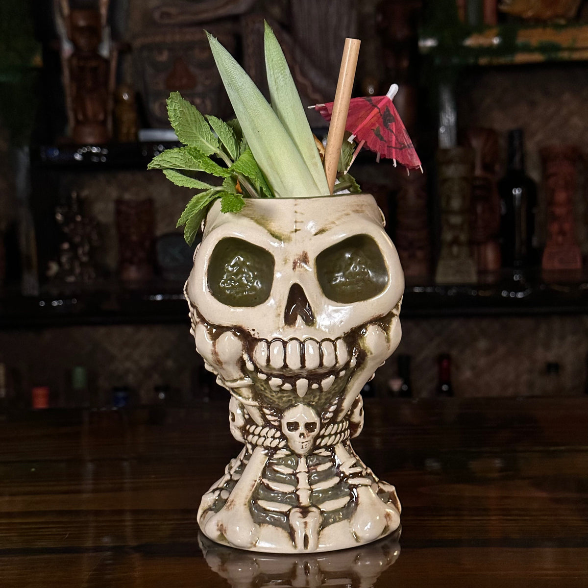 Coffee Mug, Jeff Granito's Calix Mortis II ceramic Tiki for Kitchen Tables, Workspaces and Daily Hydration, 3 Type Options image 6