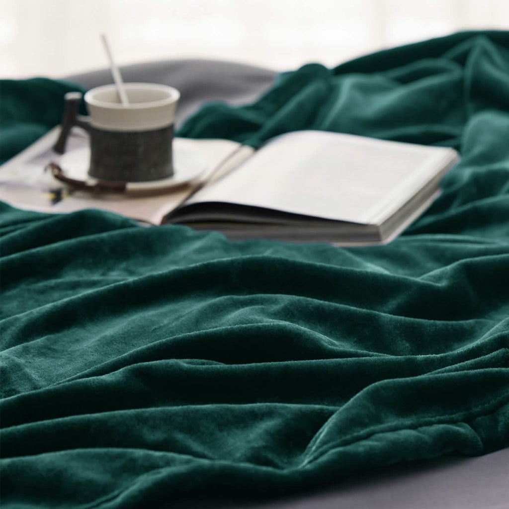 Cozy Throw Blanket, Flannel Fleece 300gsm, Lightweight Design for Living Rooms, Bedrooms and Everyday Lounging, 4 Sizes and 29 Colors image 6