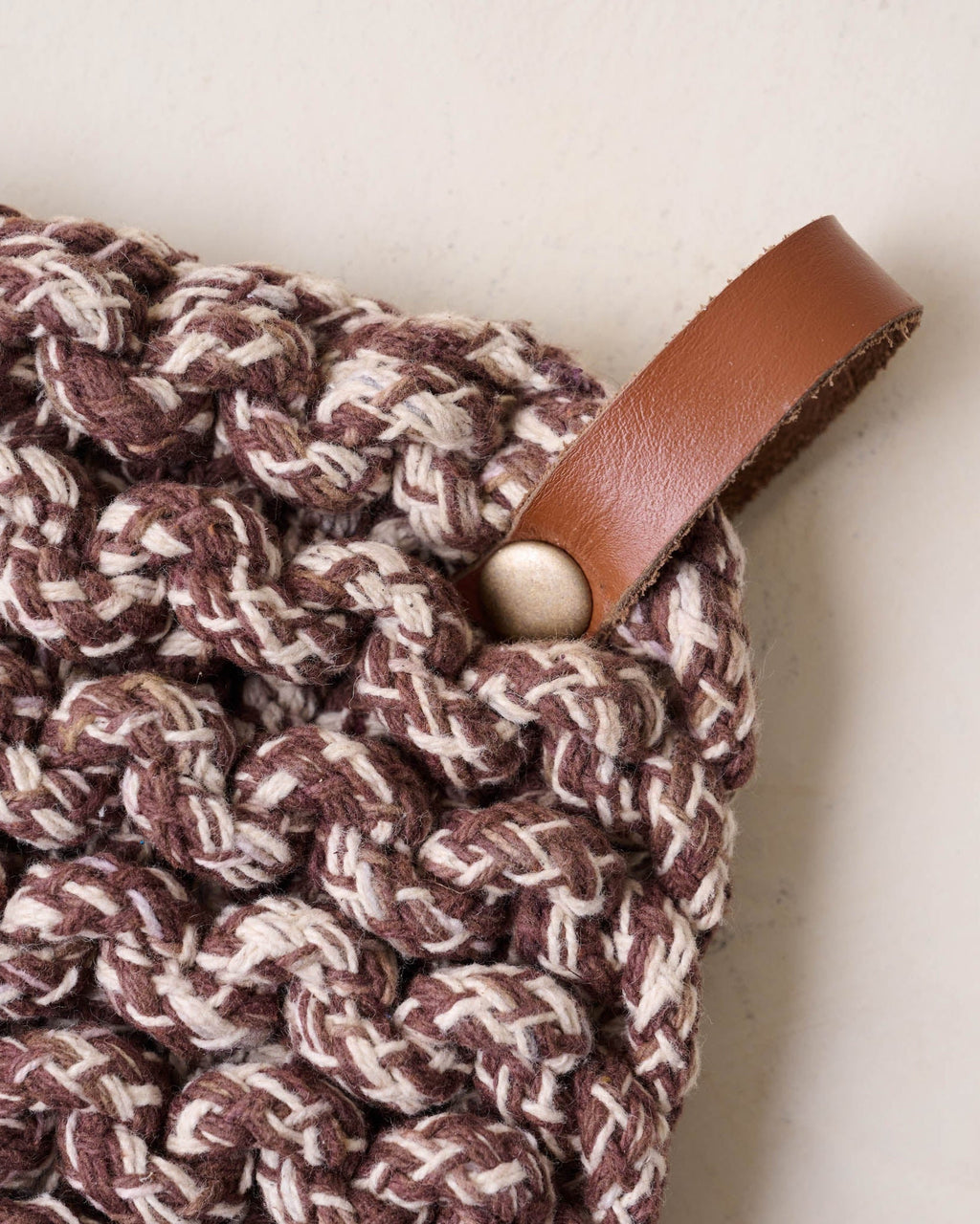 Kitchen Cookware, Heathered Hand Crocheted Pot Holder for Stovetop Cooking and Daily Meal Prep image 6