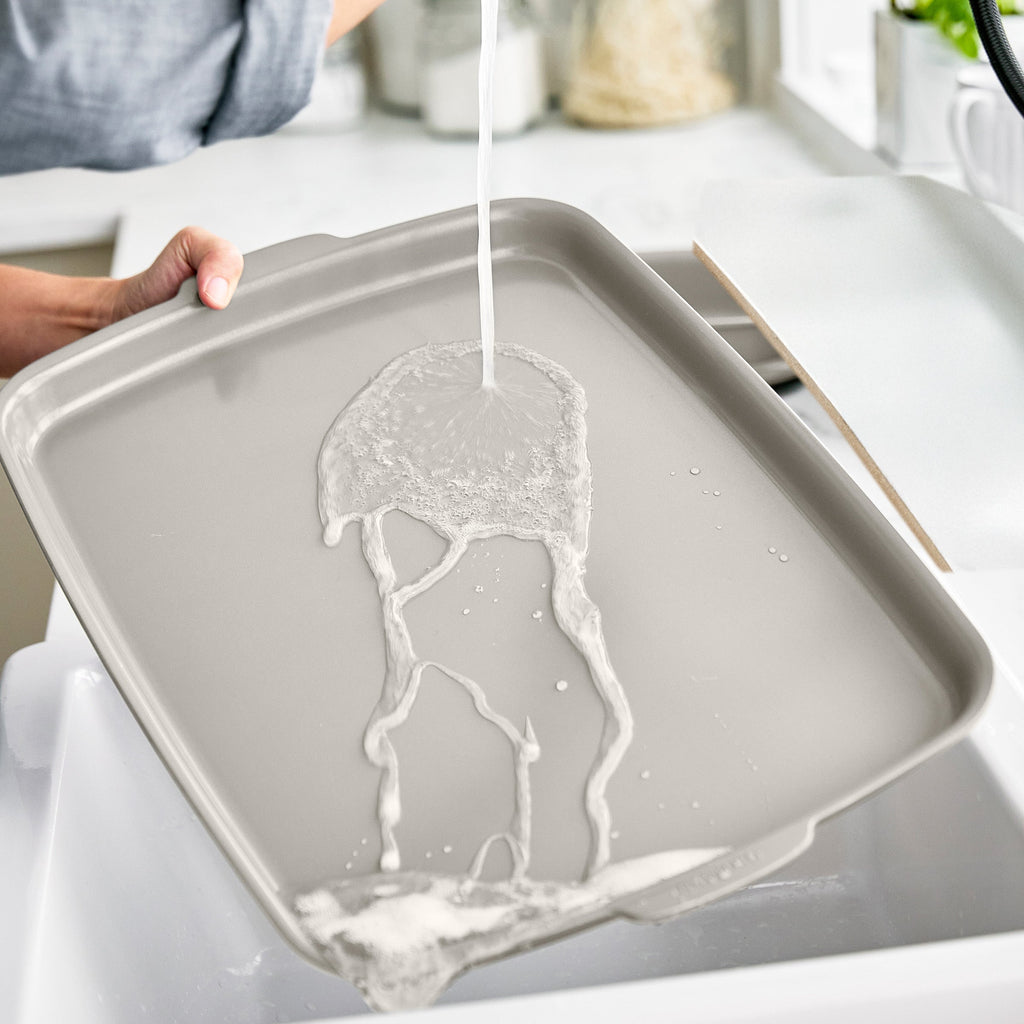 Baking Sheet, Premiere Ceramic Nonstick 18" x 13" Half Pan for Sheet Pan Meals, Pastries and Home Baking image 6