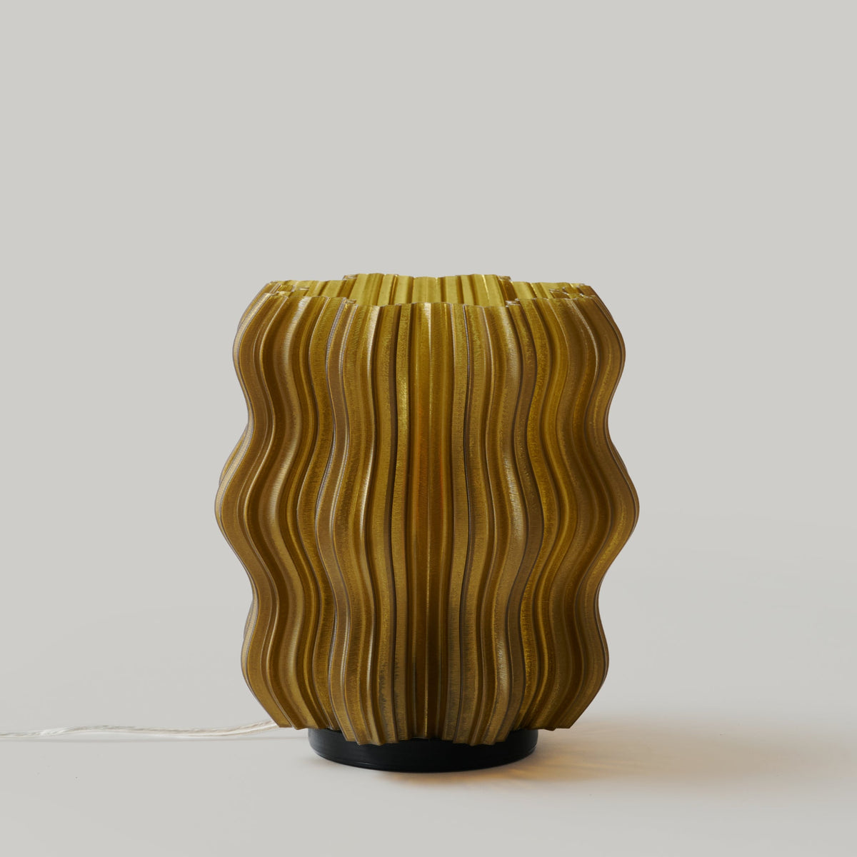 Home Lighting, Mini Wavy Lamp for Desks, Side Tables and Warm Room Lighting, 7 Color Options image 6