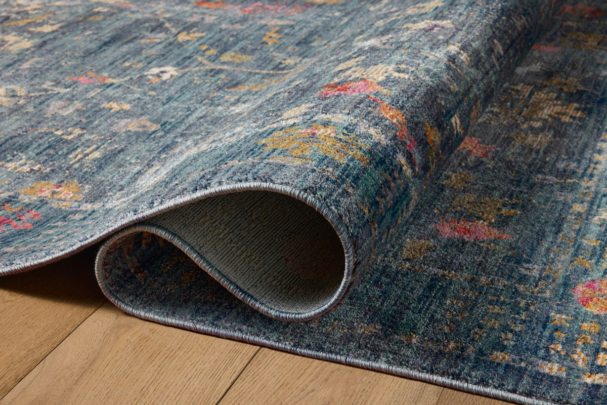 Area Rug, Giada GIA 06 Denim Multi for Living Rooms, Bedrooms and Entryways, 15 Size Options image 6