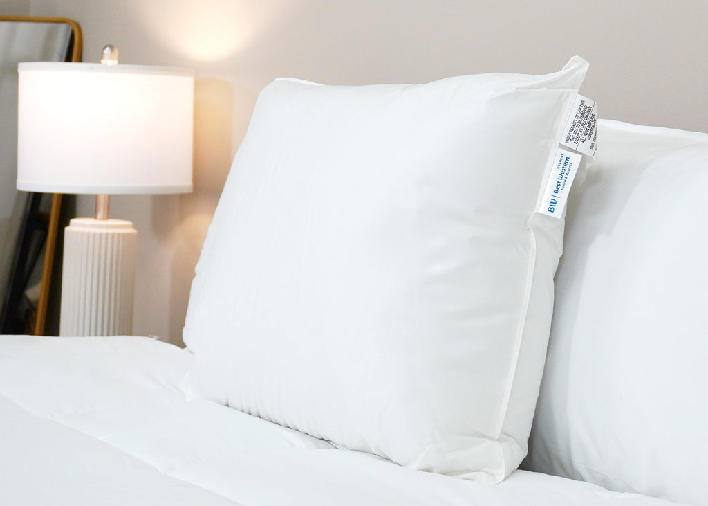 Bed Pillow, Best Western Everest Soft Polyester, Hypoallergenic Comfort for Everyday Sleep and Guest Room Bedding, 3 Size Options image 6