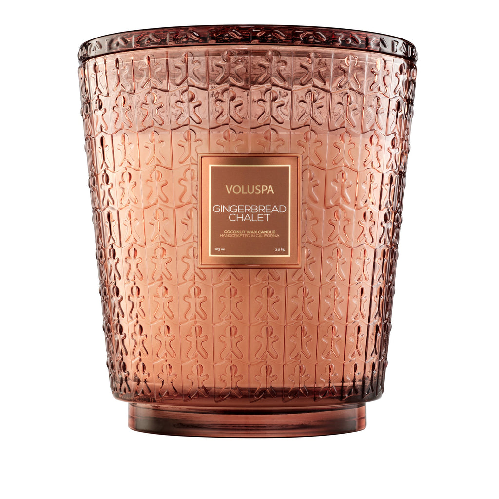 Decorative Candle, Gingerbread Chalet 5 Wick Hearth for Living Rooms, Bedrooms and Relaxing Evenings image 6