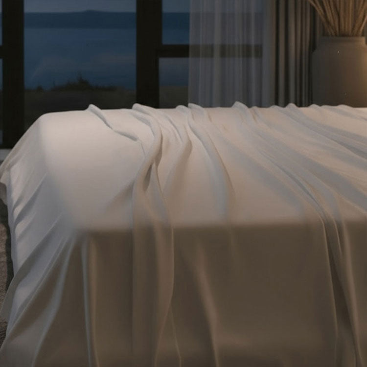 Bed Sheet Set, Nightfall, Cooling Comfort, Lightweight Design for Master Bedrooms, Guest Beds and Daily Use, 5 Sizes and 5 Colors image 6
