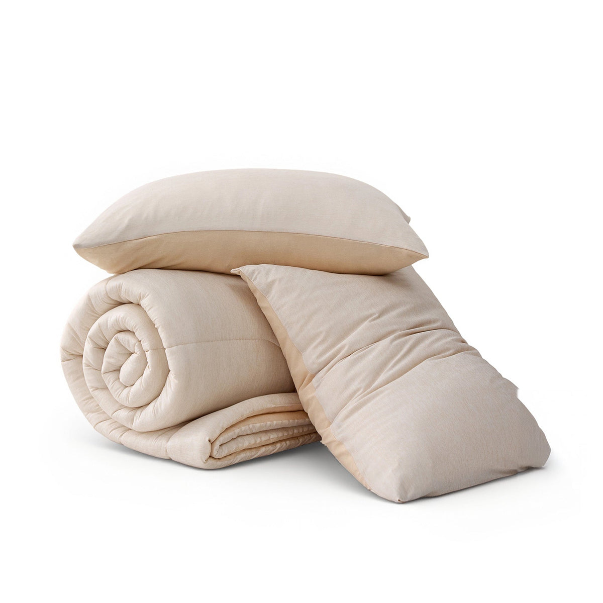 Bed Comforter, Reversible Warm and Cooling Set, Breathable Construction for Year-Round Bedroom Comfort and Restful Sleep image 7