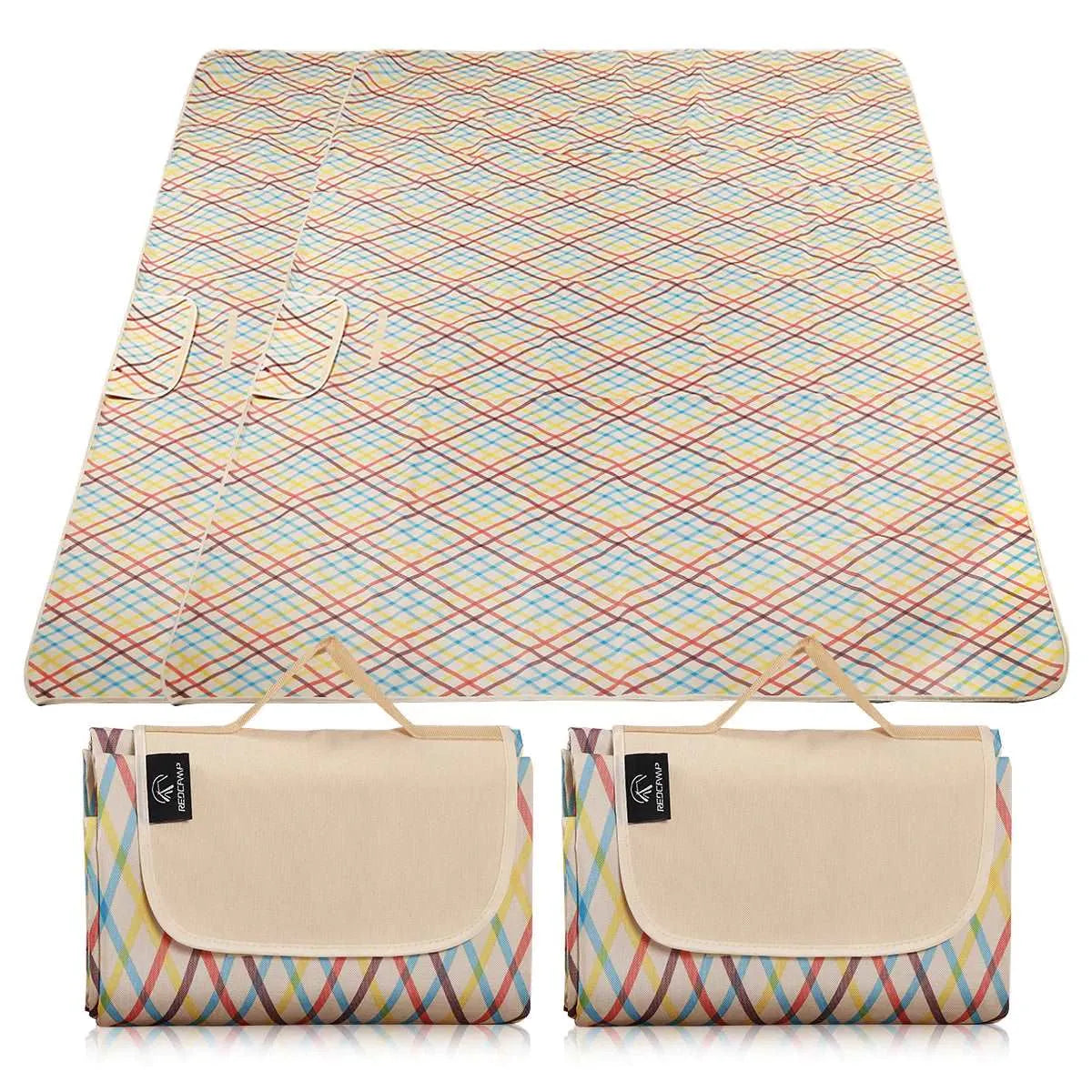 Cozy Throw Blanket, Extra Large Picnic Waterproof Sandproof, Lightweight Design for Sofas, Beds and Relaxing at Home, 2 Sizes and 2 Colors image 7