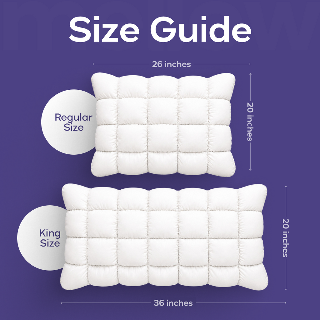 Bed Pillow, Puff, Cooling Comfort for Everyday Sleep and Guest Room Bedding, 2 Sizes and 7 Colors image 7
