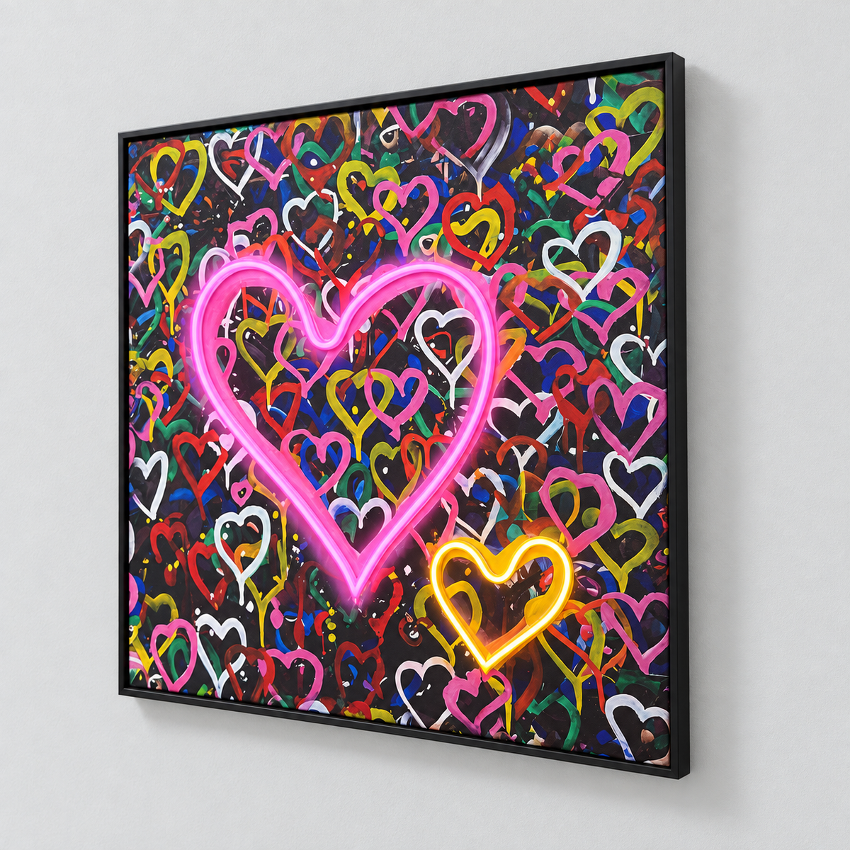 Wall Art Print, Defiant Affection for Gallery Walls and Modern Room Decor, 2 Size Options, Designed for Everyday Home Use image 7