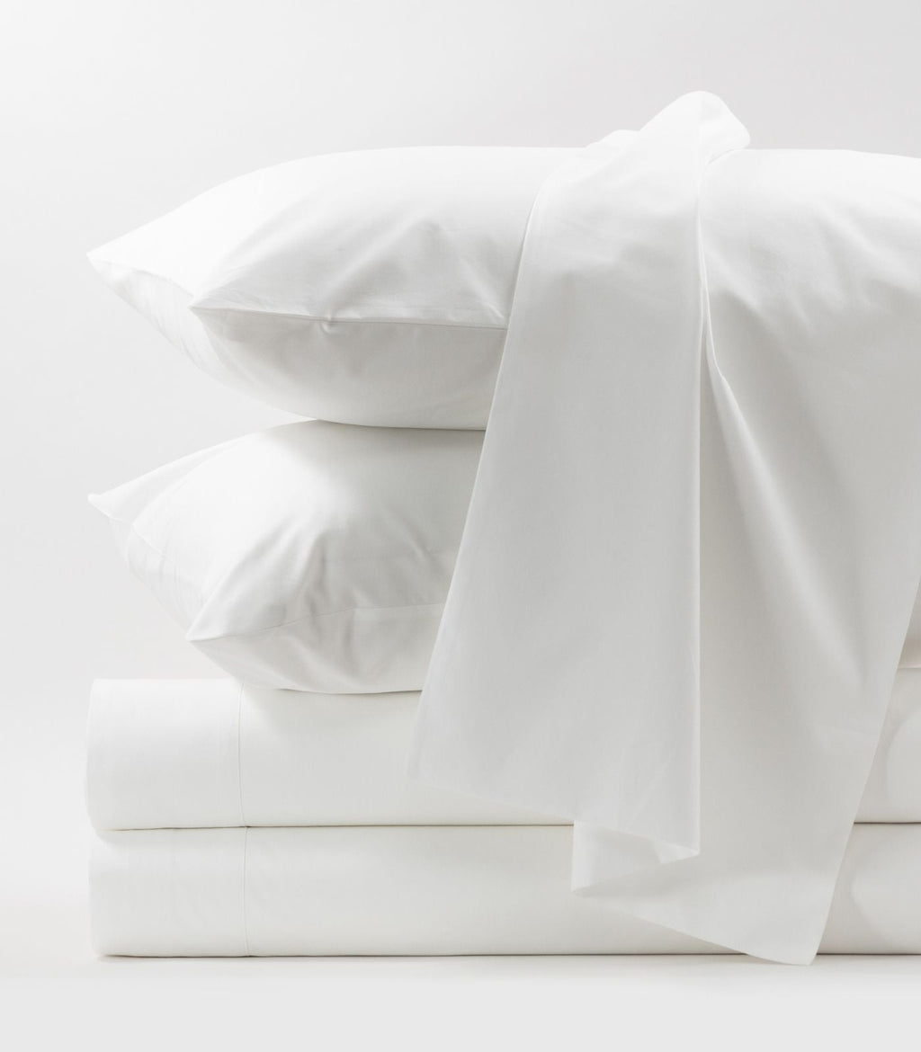 Bed Sheet Set, Percale, Organic Cotton Shell for Master Bedrooms, Guest Beds and Daily Use, 6 Sizes and 6 Colors image 7