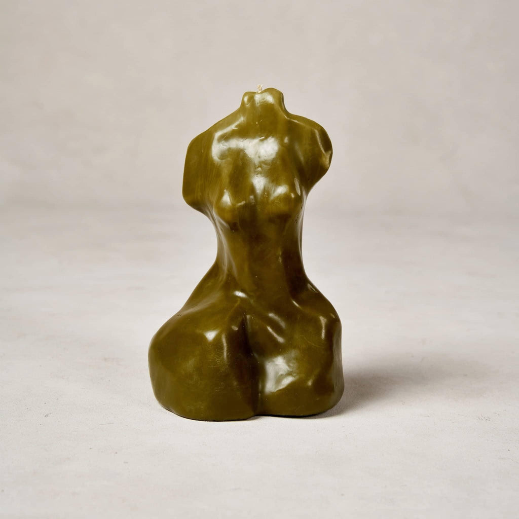 Decorative Candle, Delphina Sculpture for Living Rooms, Bedrooms and Relaxing Evenings, 5 Color Options image 7