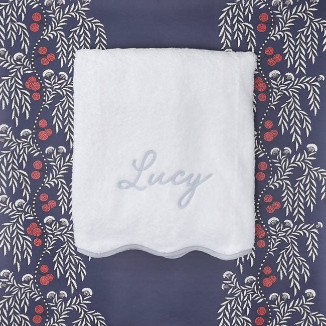 Bath Towel, Scallop for Daily Bathroom Routines and Guest Baths, 8 Color Options, Designed for Home Bathrooms and Everyday Care image 7