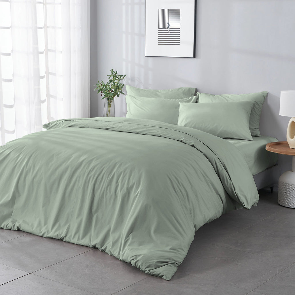 Duvet Cover, CrispCool Cotton Final Sale, Lightweight Design for Bedroom Layering, Comforter Covers and Everyday Bedding image 7
