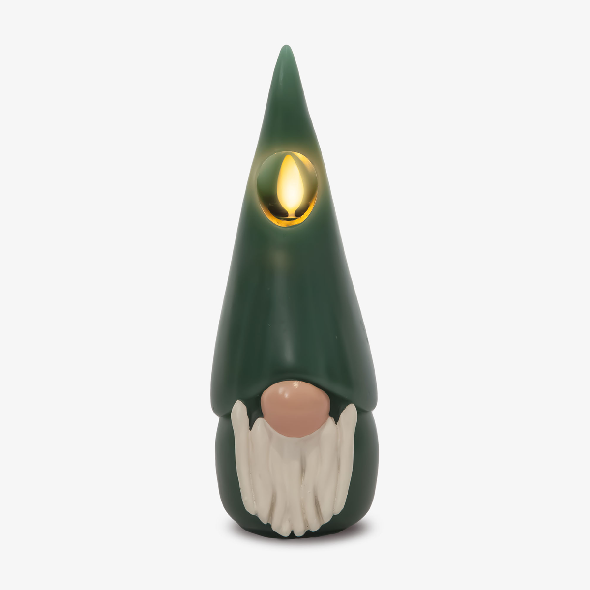 Flameless Candle, Green Gnome for Bedrooms, Living Rooms and Everyday Candlelight Ambience, 2 Size Options image 7