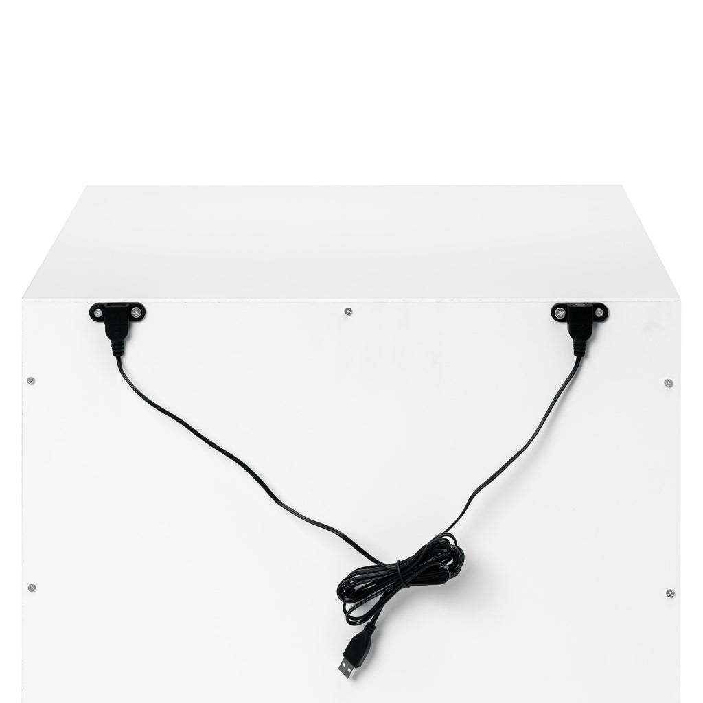 Nightstand, Hudson with USB Port for Bedrooms, Bedside Essentials and Everyday Storage, Designed for Everyday Home Use image 7