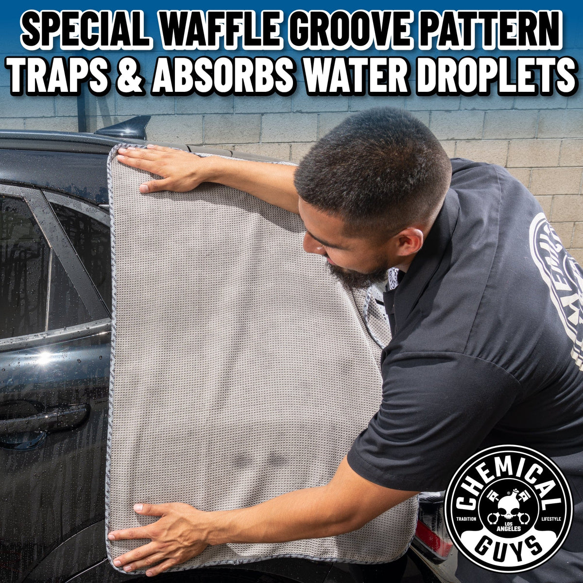 Bath Linen, Waffle Weave Gray Matter Microfiber Drying for Daily Bathroom Routines and Guest Baths image 7